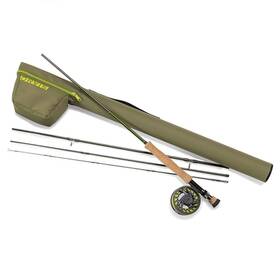 3ash5353 Orvis Encounter 905-4 Fly Rod And Reel Outfit