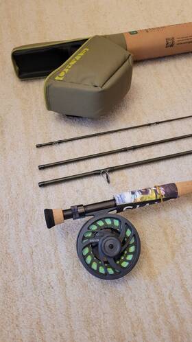 3asl5363 Orvis Encounter Fly Outfit New With Case