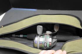 Or-5053cmf Orvis Travel Fly Fishing Rod Spincaster Reel In Zipper Case Or-10