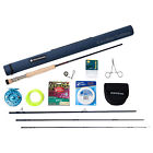 8710-4 Pc Predator Reel Combo Fly 4 8wt 10 Rod Redington 7 Outfit Fishing "