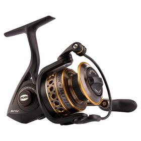 Penn 031324283626 Battle Spinning Fishing Reel Black 2500