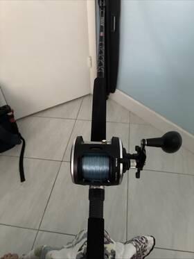 1404029 Penn 6 Rival Level Wind Fishing Rod And Reel Conventional Combo
