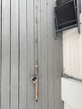 7776 Penn Montague 6 Ft Saltwater Fishing Rod And Master Mariner Reel Combo Used