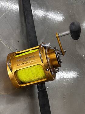Penn 805tw International Ii Fishing Rod And Reel Combo Gold Black Yellow