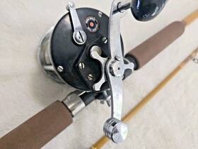 Bc-91 Penn Berkley Trolling Jigging Sw Combo 210 With Rod Clamp Buccaneer 8.5ft Usa
