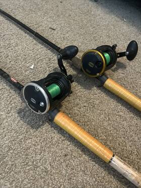 Lw20 Penn Berkley Squall Lightningrod Yellow/black Rival Black/b-l-rod
