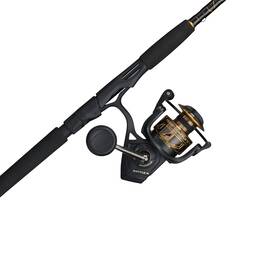 Btliii5000701mh Penn Battle Iii Spinning Combo 5000 Cnc Gears Ht100 Drag