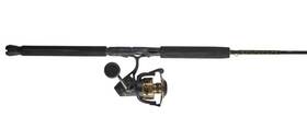Btliii5000802mh Penn Battle Iii Spinning Reel Combo Metal Body Cnc Gears Ht100 Drag