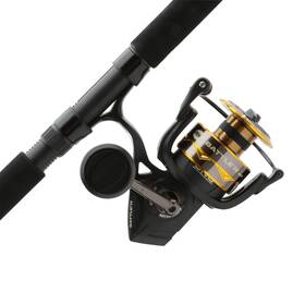 Btliv6000661jg Penn Battle Iv 6000 With 6ft6in Med-heavy Spinning Combo
