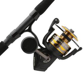 Btliv6000701mh Penn Battle Iv 6000 With 9ft 2pc Med-heavy Spinning Combo