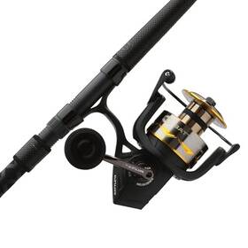 Btliv8000le102h Penn Battle Iv Spinning Reel And Fishing Rod 8000 10 Inch 2pc - Gold/black