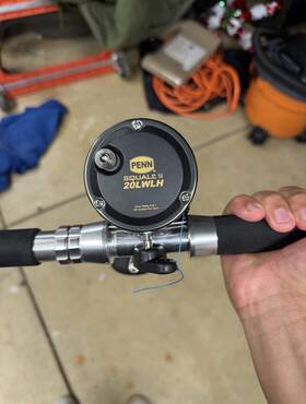 Sct-ac-701mh Penn Okuma Squall Ii 20lw Lh Reel And Albacore Special 7ft Saltwater Casting Combo