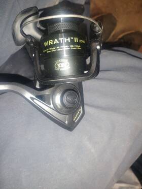 Wrthii3000702ml Penn Wrath Ii 7 Medium Light 2pc Fishing Rod And Reel Combo For Freshwater Sa
