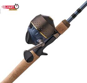 Pressc-606l2cbo Pflueger 705353552922 President Spincast Combo Fishing Reel Rod