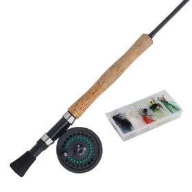1546146 Planos Skitccp9f78w Shakespeare Cedar Canyon Premier Fly Combo And Tackle Kit Right/left Hand