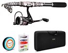 Plfb001-fba Plusinno Telescopic Fishing Rod Pole Reel Line Lures Hook Carrier