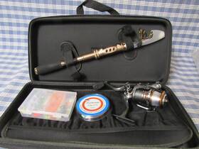 7.11347e  Plusinno 11 Fishing Rod And Reel Combo Carbon Fiber Telescopic Pole Free Ship