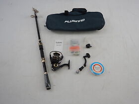 Plusinno-p9 Plusinno P9 Carbon Fiber Telescopic Fishing Pole With Spinning Reel Kit 7foot