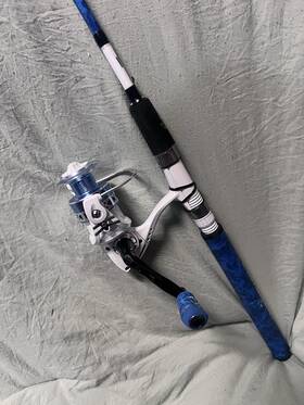 68prortwave Profishiency 6ft8 Inch Spinning Fishing Combo Realtree Wave Med. Action