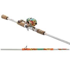 6krzyscrec Profishiency 6ft Krazy Rec Spincast Combo Micro Reel Aluminum Handle With Cork Knobs