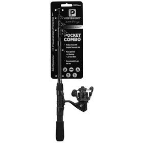 Profishiency 810082040401 Tiny Premium Spinning Pocket Combo 33 Inch Telescopic Rod Retractable Im6 Graph