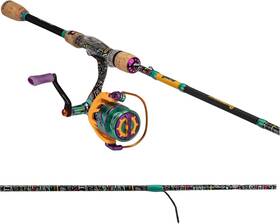 7ft0 Profishiency 810082044386 Inch Krazy 3 Medium Spinning Combo