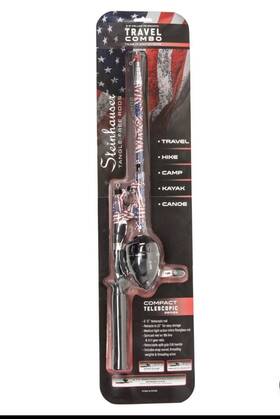 5ft6 Profishiency 850011563328 Travel Combo Inch Telescopic Rod And Reel Usatravel