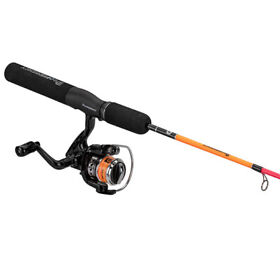 Profishiency Pcrazydc Crazy 34inch Eva Knobs Fiberglass Rod Fishing Reel Combo