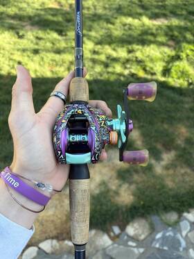 Pflpxt70m-xfc Profishiency 7ft Medium Extra Fast Baitcast Combo Right 10-14lb 1/8-5/8oz