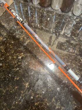 Pro5scog Profishiency Hi-viz Orange 5ft Spincast Combo Mod Action Fiberglass