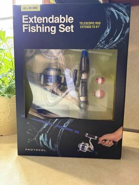 Smptc-80299 Protocol Xt200 Extendable Telescopic Spinning Combo 61in Pre-spooled With Case Smptc-80299 Protocol Xt200 Extendable Telescopic Spinning Combo 61in Pre-spooled With Case