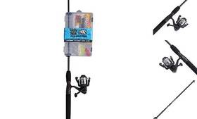 Pure Fishing 043388464132 Catch Ugly Fish Spinning Reel And Rod Combo Kit