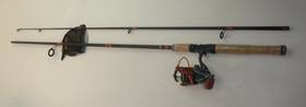 Skpcrus30702 Pure Fishing 1532480 Shakespeare Spinning Rod Reel Combo Crusader 7 Ft 2 Pc