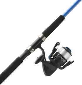 Tigrsp70cbo Pure Fishing Shakespeare Tiger Spinning Reel And Rod Combo