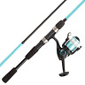 485217jcb Rad Sportz Beginner Spinning Fishing Rod And Reel Combo 6 Fiberglass Pole