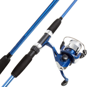 639555gev Rad Sportz Spinning Fishing Rod And Reel Combo 5 5inch Fiberglass Pole