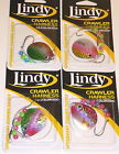 4-perch Rainbow Harness Crawler Smelt 6 Purp Sm Tackle Lindy Alewife Lot