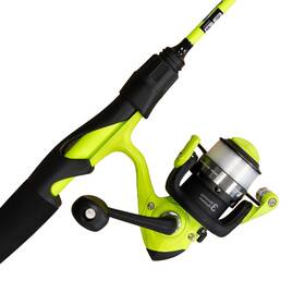 Reaction Tackle 840488238904 Spinning Reel And Fishing Rod Combo - Ultra Light For Panfish More