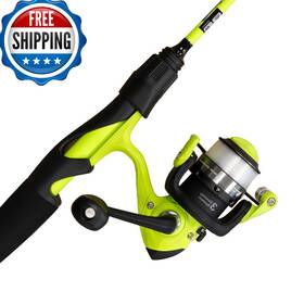 Reaction Tackle B0dkq1z3ld Spinning Reel And Fishing Rod Combo - Ultra Light For Panfish