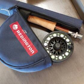 5-5001k-590-2 Redington Fly Fishing Combo 5wt 9ft 2pc Rod And Reel With Case For Trout