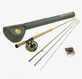5-5033k-4113-4 Redington Trout Spey Fly Fishing Field Kit 11ft3 Medium-fast Action Rod And Run Reel T