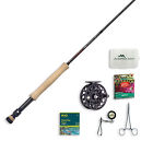 696-4s Rise 4pc 6 Vapen Outfit 6wt Reel 9 Redington Rod Fly Ii "