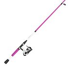 Roam Spinning Reel And Fishing Rod Combo Split Size 30 Reel 6foot6 Rod Pink