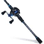 Hblbs-2021 Rod And Reel Combos Baitcaster Combo Fishing 6.9ft With Righ