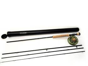 Sage 8964-4 Sonic 8wt 9ft-6 Inch Rod With Ross Reels Animas