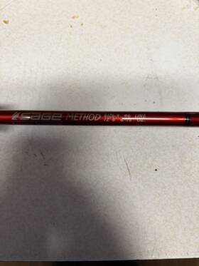 Sage Orvis 6126-4 Method Fly Rod And Reel Combo 12ft 6in Red Cork Handle