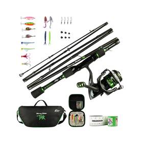 Savvy Rider 672348040026 Amundson Trek All-in-one Fishing Combo