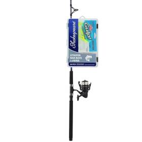 Shakespeare 043388004741 Catch More Fish Spinning Reel And Fishing Rod Combo With Kit