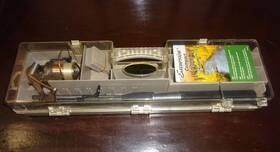 Shakespeare 043388262851 Excursion Compact Fishing Kit 66prkith Rod Reel Case Slightly Used