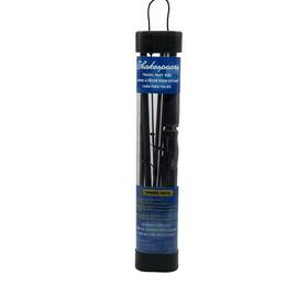 1149893 Shakespeare Travel Mate Fishing Rod Medium Spinning 6ft 6 Inch Compact 15 New